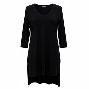 Reborn Black Knit Top